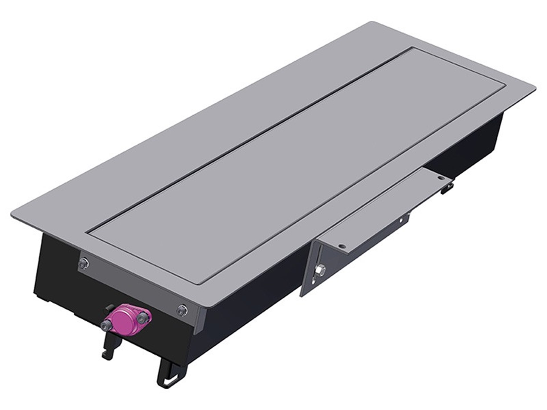 Bachmann Top Frame Unsymmetrischer Rahmen Silber 8Fach 925 501