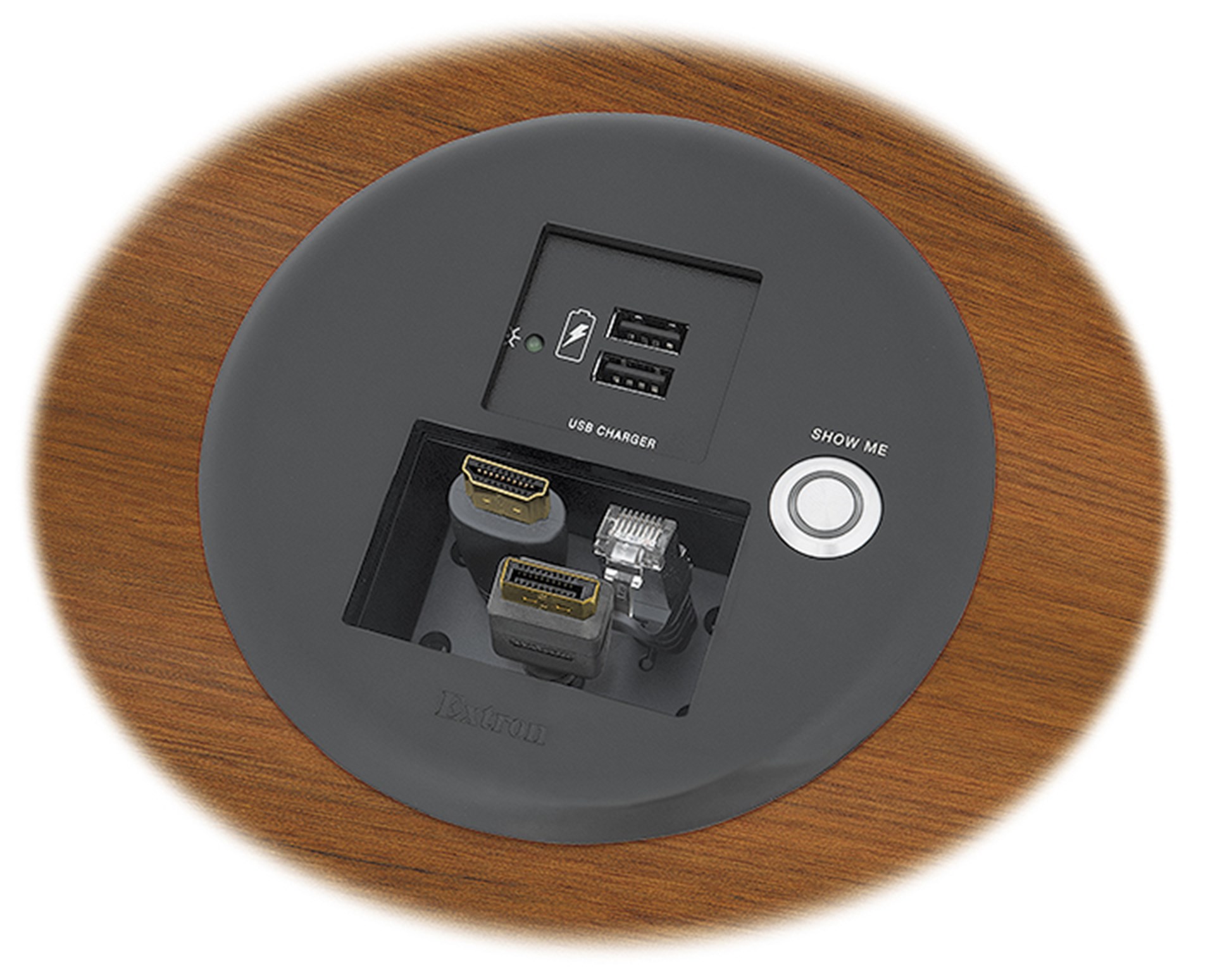Extron Cable Cubby 100 Example 1