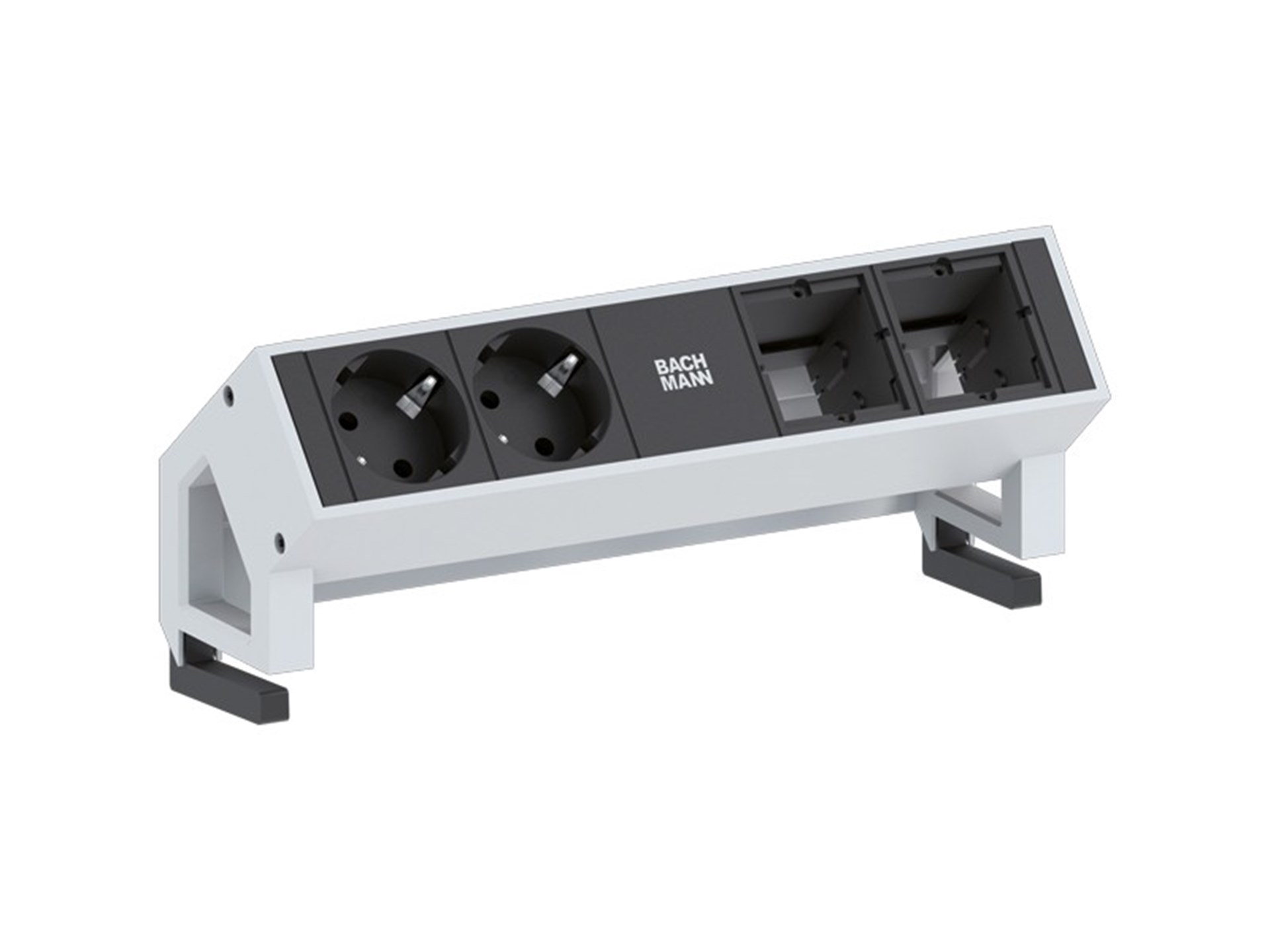 Bachmann Desk 2 2X Steckdose 2X Custom Weiss 902 211 3